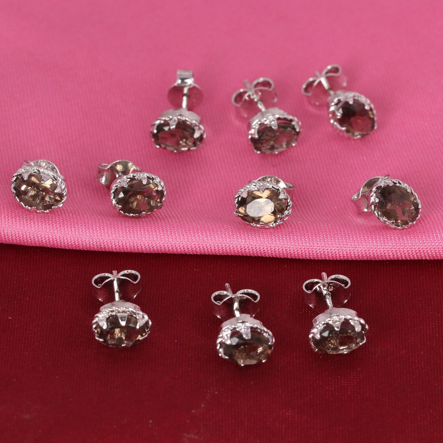 65 Ct Natural Brown Topaz Earrings - GEMHUB & CO. - View 6