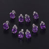 65 Ct Natural Purple Amethyst Earrings - GEMHUB & CO. - View 5