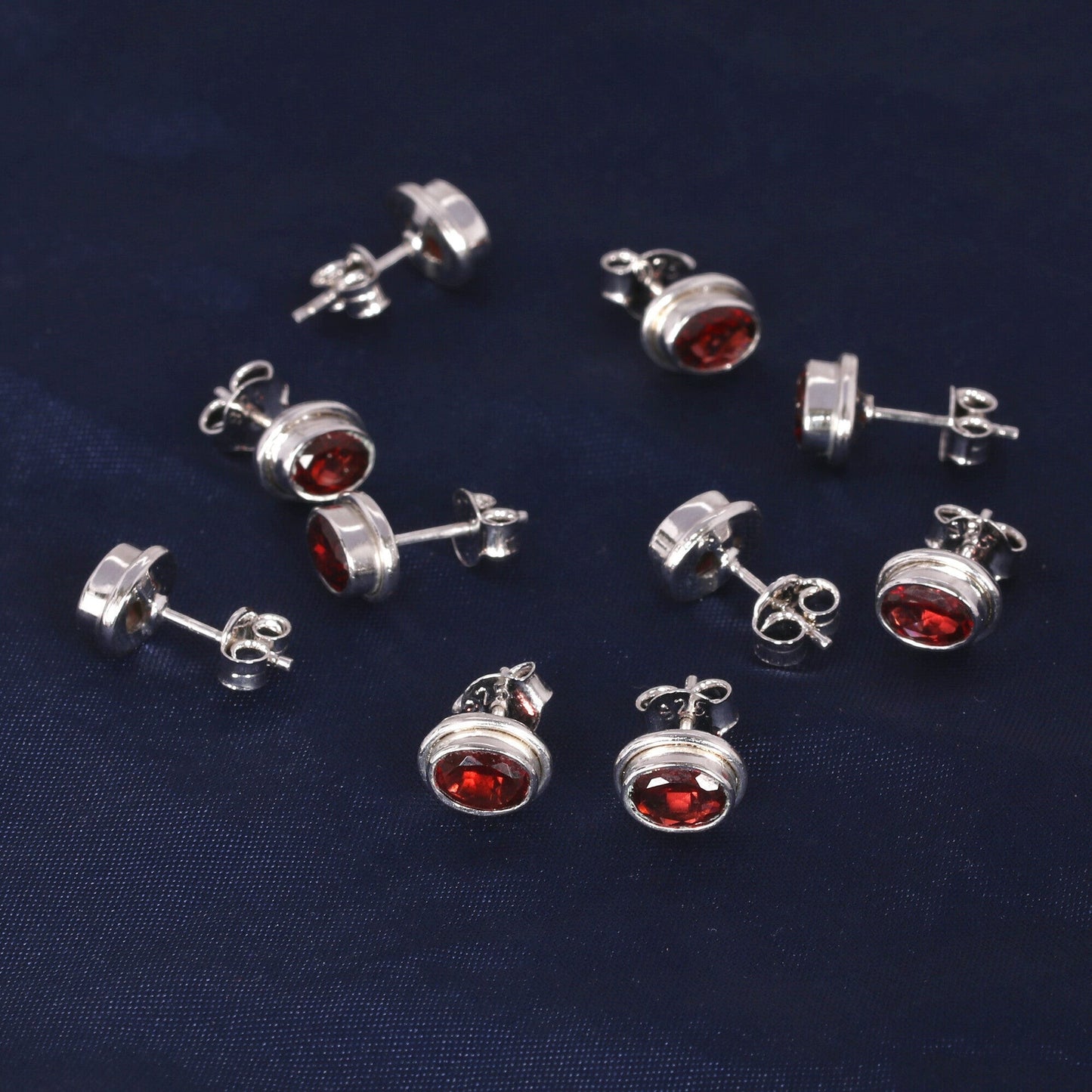 65 Ct Natural Red Garnet Earrings - GEMHUB & CO. - View 6