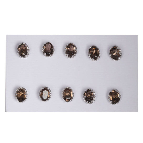 65 Ct Natural Brown Topaz Earrings - GEMHUB & CO. - View 2