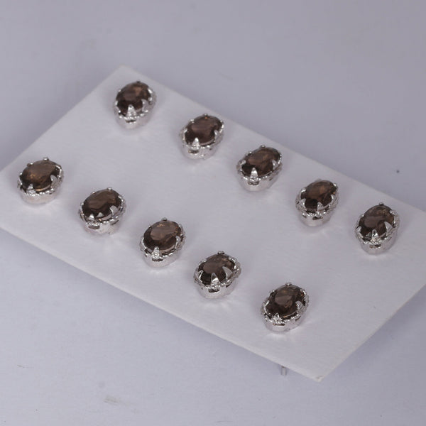 65 Ct Natural Brown Topaz Earrings - GEMHUB & CO.