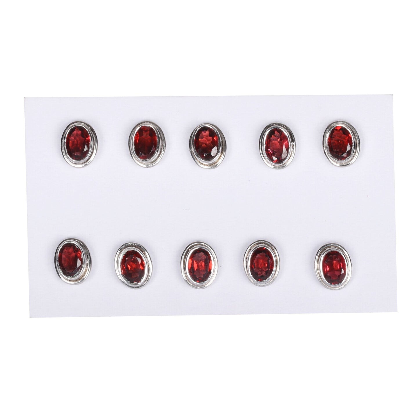 65 Ct Natural Red Garnet Earrings - GEMHUB & CO. - View 2