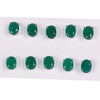 65 Ct Natural Green Emerald Earrings - GEMHUB & CO. - View 2