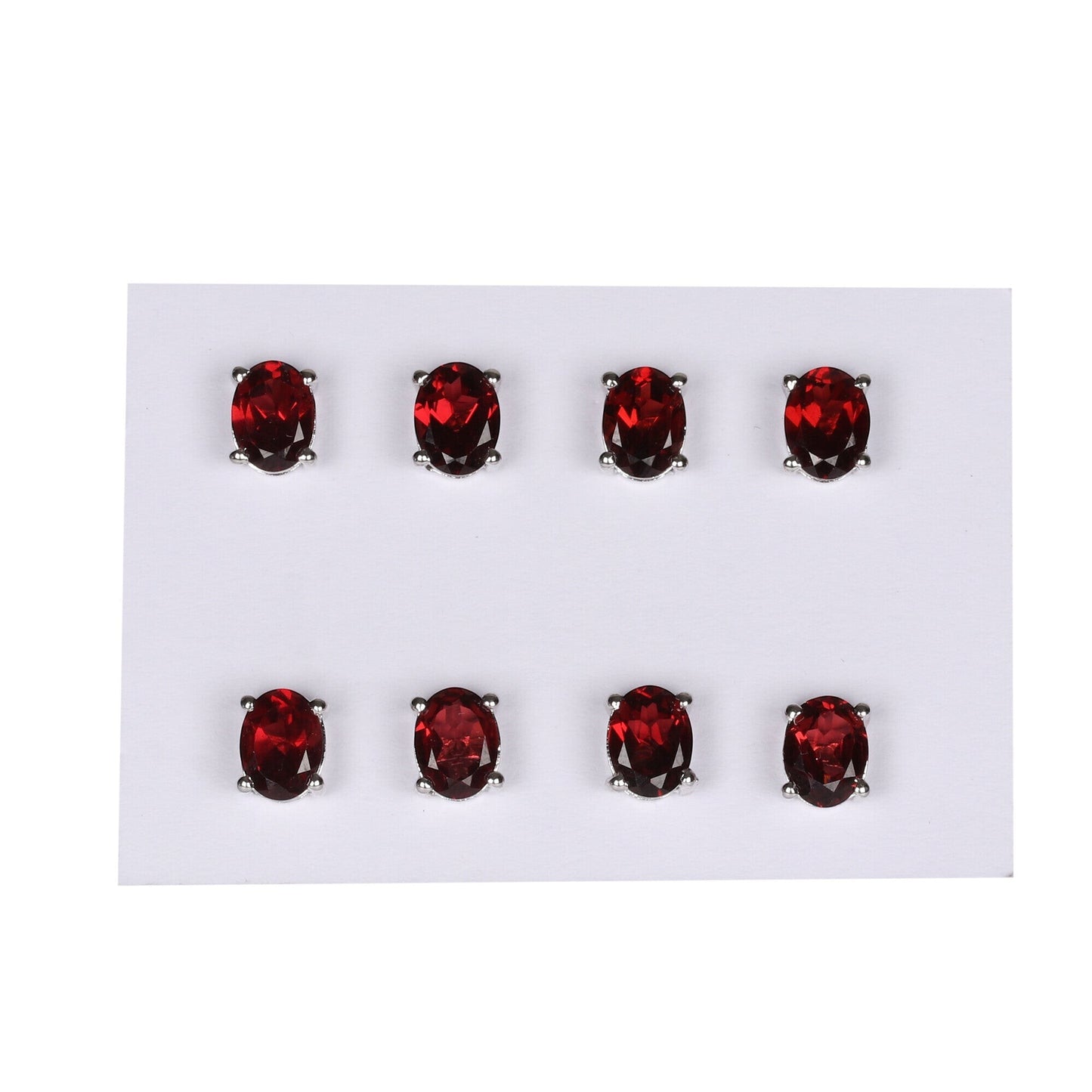 65 Ct Natural Red Garnet Earrings - GEMHUB & CO. - View 2