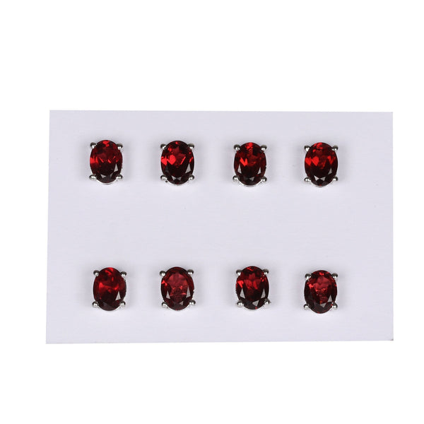 65 Ct Natural Red Garnet Earrings - GEMHUB & CO. - View 2