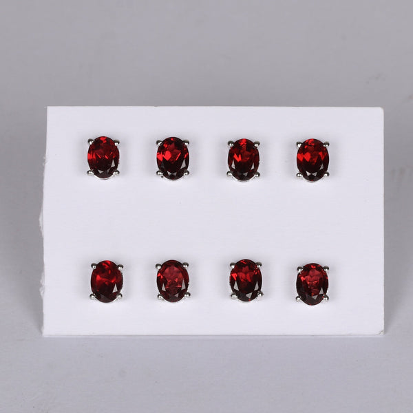 65 Ct Natural Red Garnet Earrings - GEMHUB & CO. - View 3