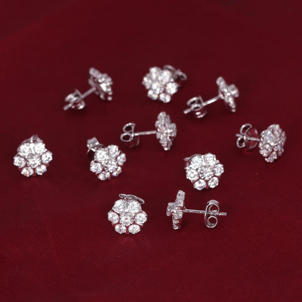 65 Ct Natural White Topaz Earrings - GEMHUB & CO. - View 6