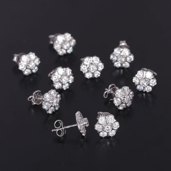 65 Ct Natural White Topaz Earrings - GEMHUB & CO. - View 5