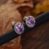 10 Ct Natural Purple Moonstone Earrings - GEMHUB & CO. - View 6