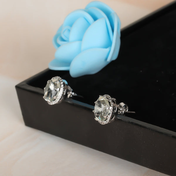 10 Ct Natural Aqua Sky Aquamarine Earrings - GEMHUB & CO. - View 5