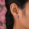 10 Ct Natural Purple Amethyst Earrings - GEMHUB & CO.