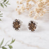 10 Ct Natural Brown Topaz Earrings - GEMHUB & CO. - View 3
