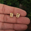 10 Ct Natural Yellow Citrine Earrings - GEMHUB & CO. - View 4