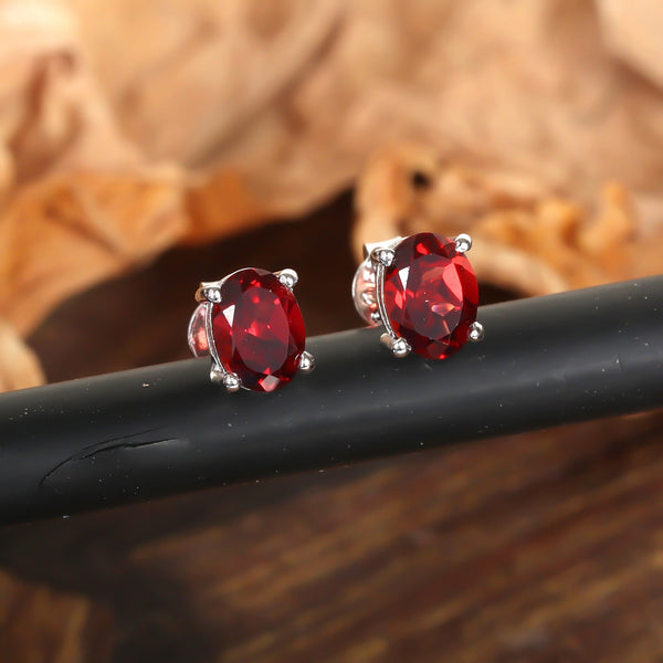 Reverse of sterling silver earring posts showing 925 hallmark