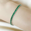 14k Yellow Gold 4.75Ct Round Natural Diamond Certified Exquisite Tennis Bracelet - Image 4 - GEMHUB & CO.