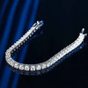 9.30Ct Round Cut Sparkling Natural Diamond Tennis Bracelet 14k Yellow Gold - Image 2 - GEMHUB & CO.
