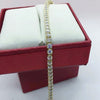 7.50CT Round Cut Natural Diamond Tennis Bracelet Wedding Gift 14K White Gold - GEMHUB & CO.