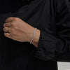 14K Yellow Gold Lab Grown Diamond Charm Tennis Bracelet Marquise Cut Minimalist - Image 3 - GEMHUB & CO.