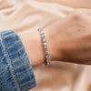 9.50Ct Round Certified Natural Diamond Tennis Bracelet 14k White Gold GIA Passed - GEMHUB & CO.