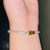 Tennis Bracelet 5Ct Round GH SI Natural Diamond 14K Yellow Gold Wedding Proposal - Image 4 - GEMHUB & CO.