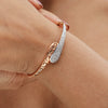 0.91 Ct Natural Diamond Bracelet H-I Color VS Clarity Solid Gold Fine Jewelry