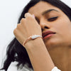 0.91 Ct Natural Diamond Bracelet H-I Color VS Clarity Solid Gold Fine Jewelry