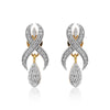2.73 Ct Diamond Jewelry Set G-H VS Natural Diamond Necklace & Earrings
