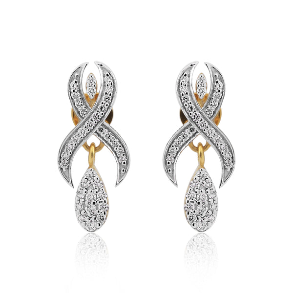 2.73 Ct Diamond Jewelry Set G-H VS Natural Diamond Necklace & Earrings