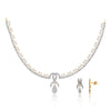 2.73 Ct Diamond Jewelry Set G-H VS Natural Diamond Necklace & Earrings