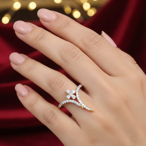 0.50 Ct Diamond Ladies Ring G-H VS Natural Diamond Fine Jewelry Gift
