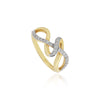 Elegant 0.27 Ct Natural Diamond Ring H-I VS Women Fine Jewelry