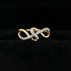 Elegant 0.27 Ct Natural Diamond Ring H-I VS Women Fine Jewelry