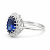 5 Ct Natural Blue Sapphire Ring - GEMHUB & CO. - View 2