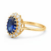 5 Ct Natural Blue Sapphire Ring - GEMHUB & CO. - View 2