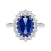 5 Ct Natural Blue Sapphire Ring - GEMHUB & CO.