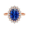 5 Ct Natural Blue Sapphire Ring - GEMHUB & CO.