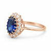 5 Ct Natural Blue Sapphire Ring - GEMHUB & CO. - View 2