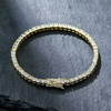 Certified 6.50Ct GH/VS Natural Diamond Tennis Bracelet For Her 14Kt Yellow Gold - Image 2 - GEMHUB & CO.