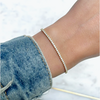 Sparkling Natural GH/VS Diamond 14k Gold 3Ct Round Cut Women's Tennis Bracelet - Image 3 - GEMHUB & CO.