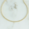 Sparkling Natural GH/VS Diamond 14k Gold 3Ct Round Cut Women's Tennis Bracelet - Image 2 - GEMHUB & CO.