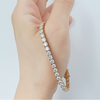 Round Cut 4.50CT IGI Certified Natural Diamond Tennis Bracelet 14K Yellow Gold - Image 4 - GEMHUB & CO.