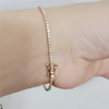 Elegant 14K Yellow Gold Natural Diamond Tennis Bracelet IGI Certified Daily Wear - Image 2 - GEMHUB & CO.