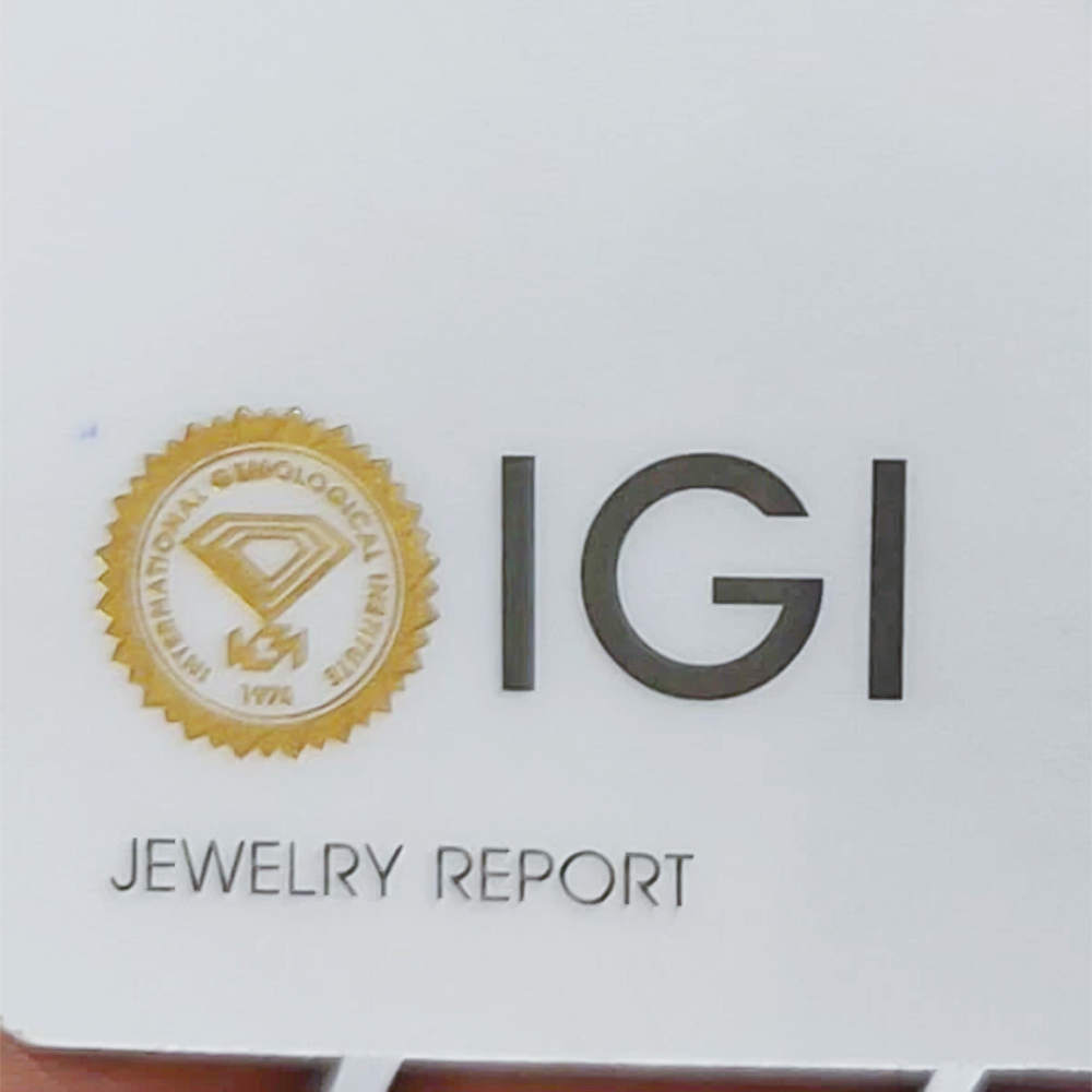 Martini Set Round Cut Natural IGI Diamond Tennis Chain Bracelet 14k Rose Gold - Image 4 - GEMHUB & CO.