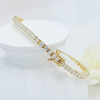 Certified GH/SI 6.20Ct Natural Diamond 14Kt Yellow Gold Tennis Bracelet Fro Her - Image 3 - GEMHUB & CO.