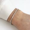 5CT Round Cut Natural Diamond Engagement Gift For Tennis Bracelet 14k White Gold - Image 3 - GEMHUB & CO.