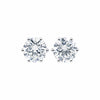 4.00 Ct Round Cut Lab Grown Diamond Earrings - GEMHUB & CO.