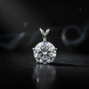5 Ct Round Cut Lab Grown Diamond Pendant - GEMHUB & CO. - View 5