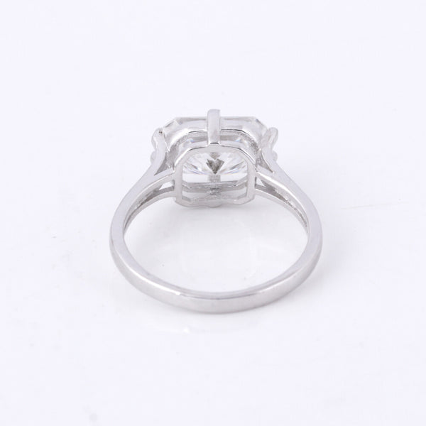 3.60 Ct Radiant Cut Lab Grown Diamond Ring - GEMHUB & CO. - View 2
