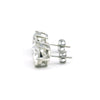4.00 Ct Round Cut Lab Grown Diamond Earrings - View 2