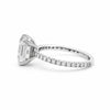 3.30 Ct Emerald Cut Lab Grown Diamond Ring - GEMHUB & CO. - View 2